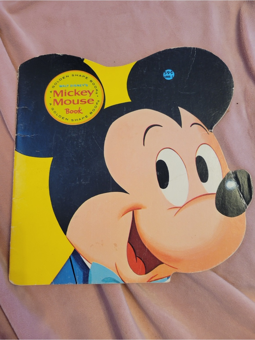 Vintage Walt Disney Mickey Mouse Book